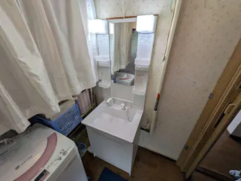 静岡県静岡市葵区のお客様の洗面化粧台工事