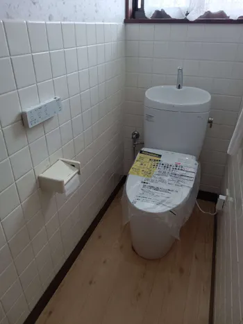 東京都あきる野市のお客様のトイレ工事