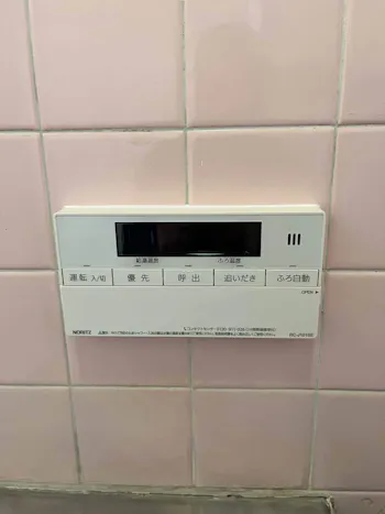 埼玉県鴻巣市のお客様の給湯器工事　具体的な工事内容1