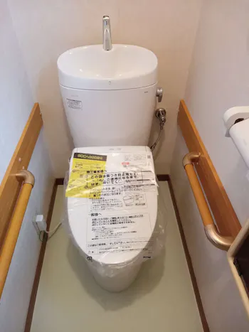 東京都羽村市のお客様のトイレ工事