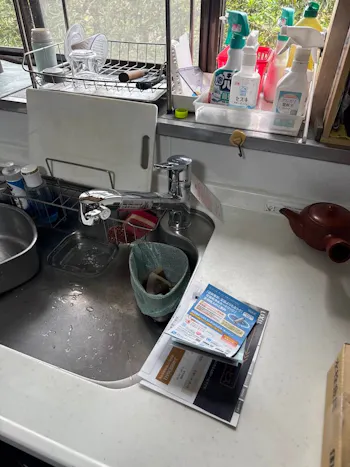 静岡県磐田市のお客様の水栓工事