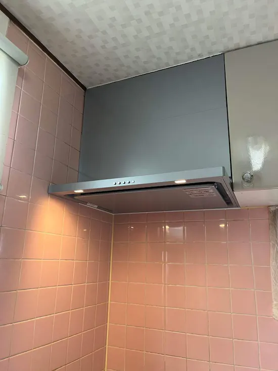 工事後　埼玉県加須市のお客様のビルトインコンロ・ガスコンロ工事