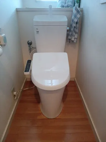 東京都武蔵村山市のお客様のトイレ交換工事