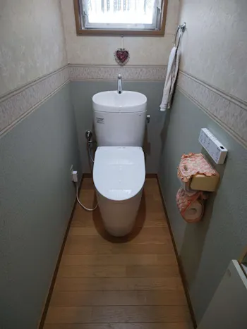 福島県いわき市のお客様のトイレリフォーム工事