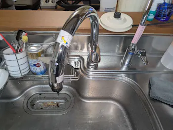 静岡県静岡市葵区のお客様の水栓工事