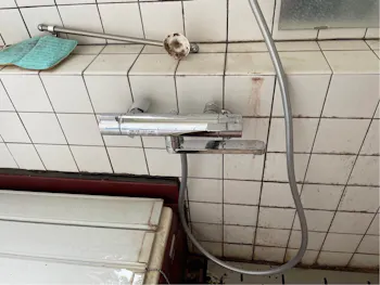 長野県上田市のお客様の水栓工事