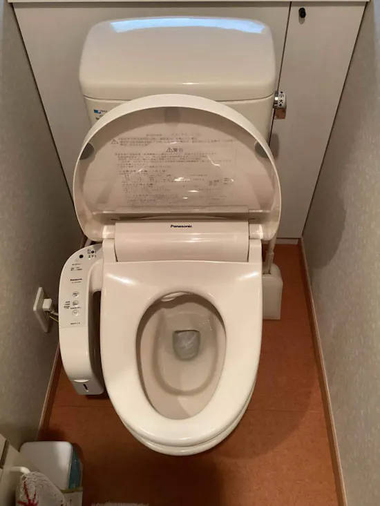 工事前　東京都青梅市のお客様のトイレ工事