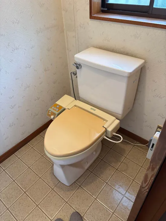 工事前　群馬県前橋市のお客様のトイレ工事