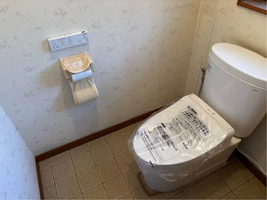 工事後　群馬県前橋市のお客様のトイレ工事