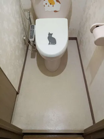 東京都青梅市のお客様のトイレリフォーム工事　具体的な工事内容6