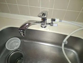 宮城県富谷市のお客様の水栓工事