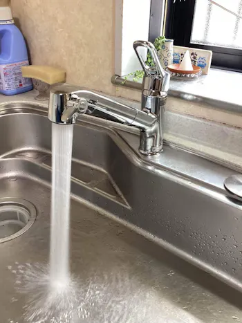 東京都青梅市のお客様の水栓工事　具体的な工事内容1