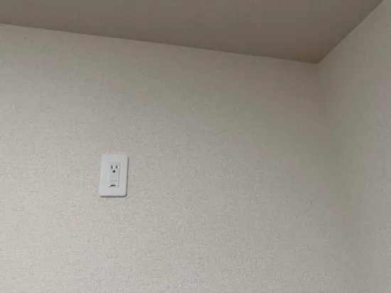 工事前　静岡県富士市のお客様のエアコン工事