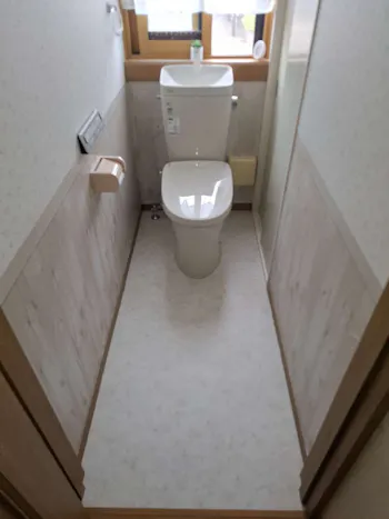 宮城県富谷市のお客様のトイレ工事