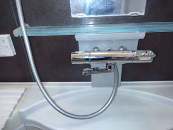 神奈川県横浜市瀬谷区のお客様のキッチン水栓工事　具体的な工事内容2