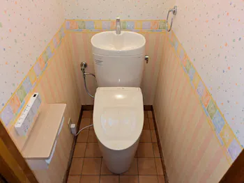 静岡県沼津市のお客様のトイレリフォーム工事