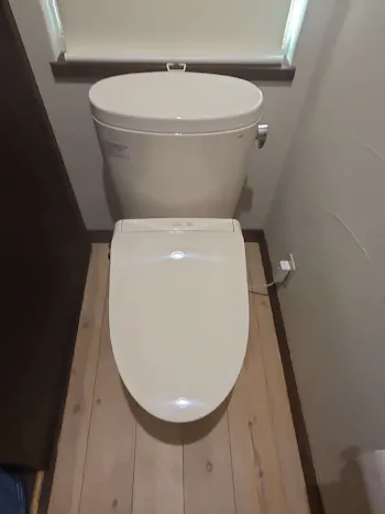 栃木県さくら市のお客様のトイレリフォーム工事　具体的な工事内容1