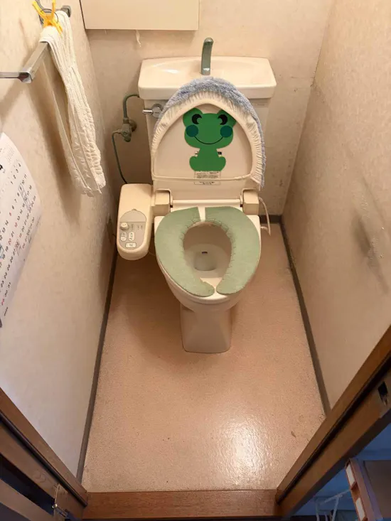 工事前　埼玉県新座市のお客様のトイレ工事