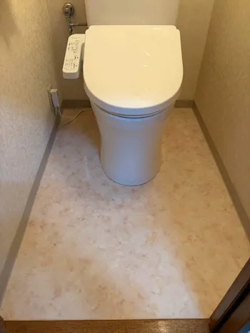 埼玉県新座市のお客様のトイレ工事