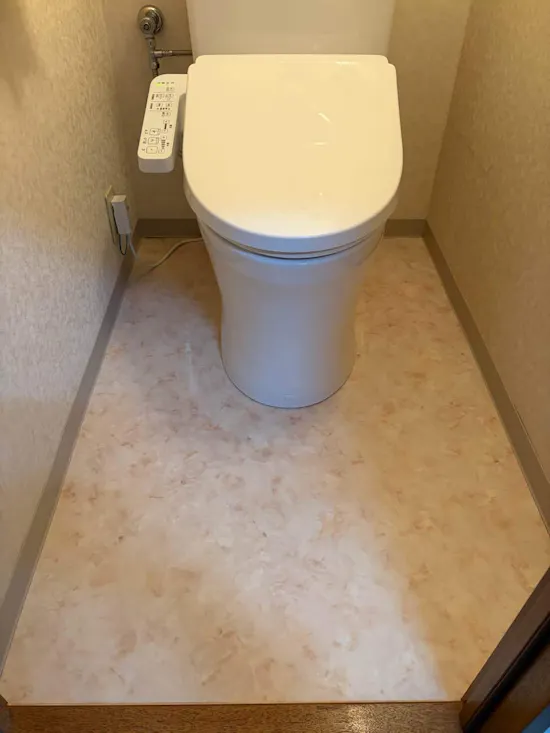 工事後　埼玉県新座市のお客様のトイレ工事