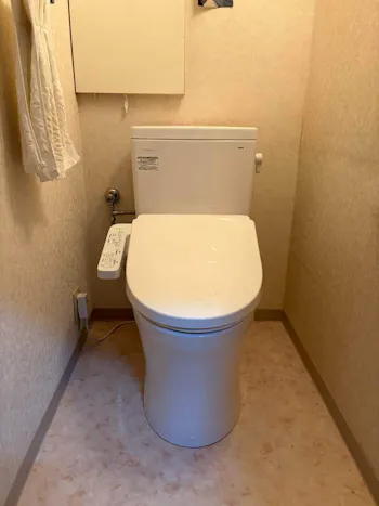 埼玉県新座市のお客様のトイレ工事　具体的な工事内容1
