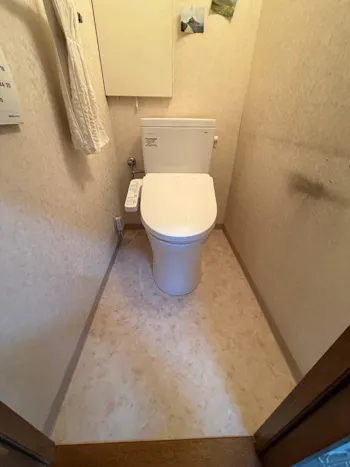 埼玉県新座市のお客様のトイレ工事　具体的な工事内容2