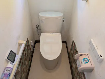静岡県浜松市天竜区のお客様のトイレ交換工事