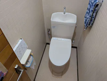 愛知県名古屋市南区のお客様のトイレ工事