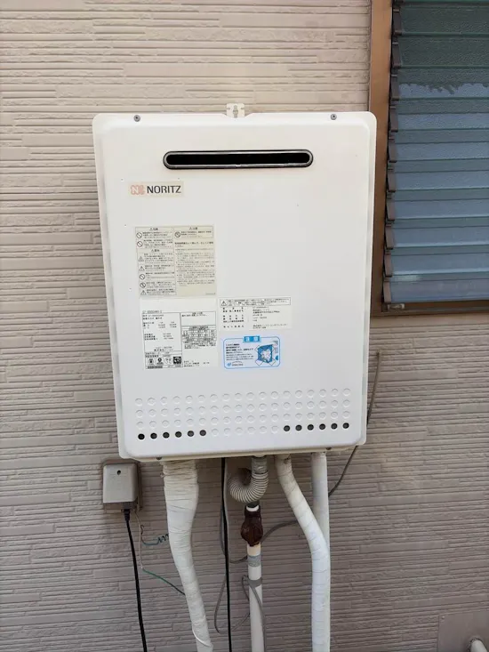 工事前　千葉県茂原市のお客様のガス給湯器交換工事