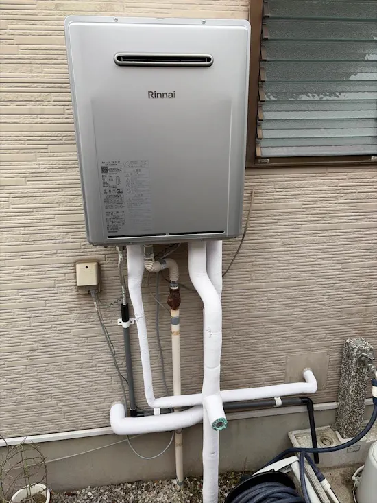 工事後　千葉県茂原市のお客様のガス給湯器交換工事