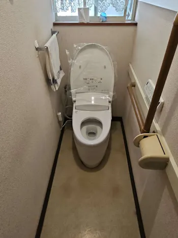 三重県四日市市のお客様のトイレリフォーム工事