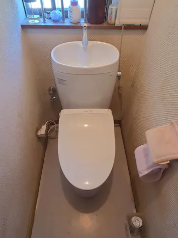栃木県宇都宮市のお客様のトイレリフォーム工事