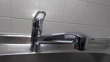 東京都福生市のお客様のキッチン水栓工事