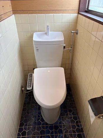 群馬県安中市のお客様のトイレリフォーム工事