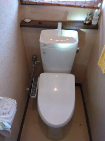 東京都青梅市のお客様のトイレ交換工事　具体的な工事内容1