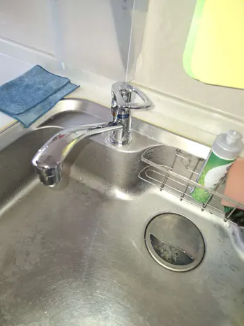 宮城県大崎市のお客様の混合水栓交換工事