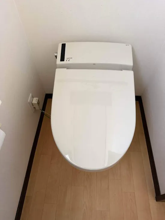 工事前　埼玉県久喜市のお客様のトイレ工事