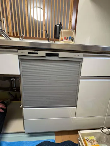 埼玉県草加市のお客様の食洗器交換工事