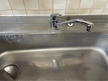 長野県佐久市のお客様のキッチン水栓交換