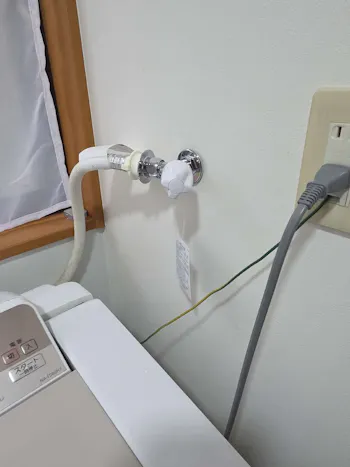 栃木県宇都宮市のお客様の洗濯水栓交換工事
