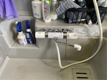 長野県埴科郡坂城町のお客様の水栓工事