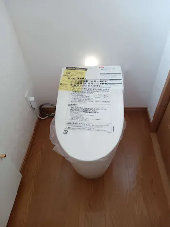 東京都福生市のお客様のトイレ交換工事