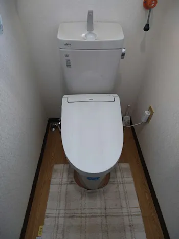 福島県いわき市のお客様のトイレ工事