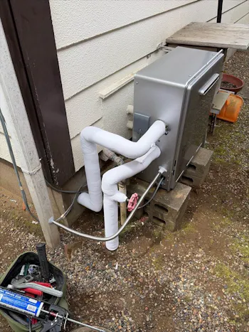 千葉県千葉市緑区のお客様の給湯器工事