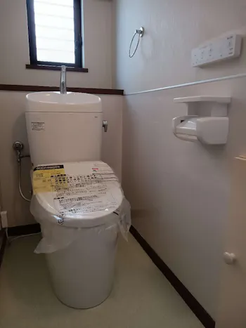 東京都昭島市のお客様のトイレリフォーム工事　具体的な工事内容1