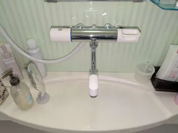 静岡県静岡市駿河区のお客様の浴室水栓工事