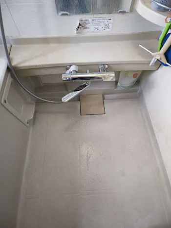 福島県いわき市のお客様の水栓工事