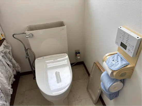 工事前　群馬県高崎市のお客様のトイレリフォーム工事