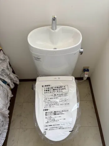 群馬県高崎市のお客様のトイレリフォーム工事　具体的な工事内容5