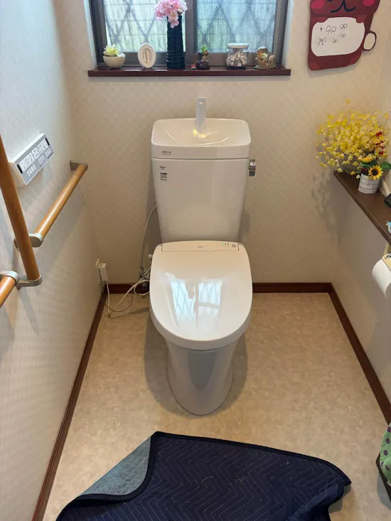 工事後　三重県桑名市のお客様のトイレ工事